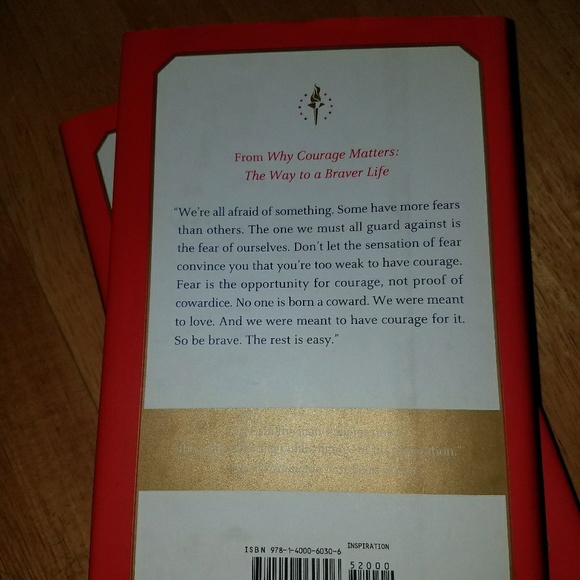 Bundle of 2 new copies of Why Courage Matters - Picture 2 of 3